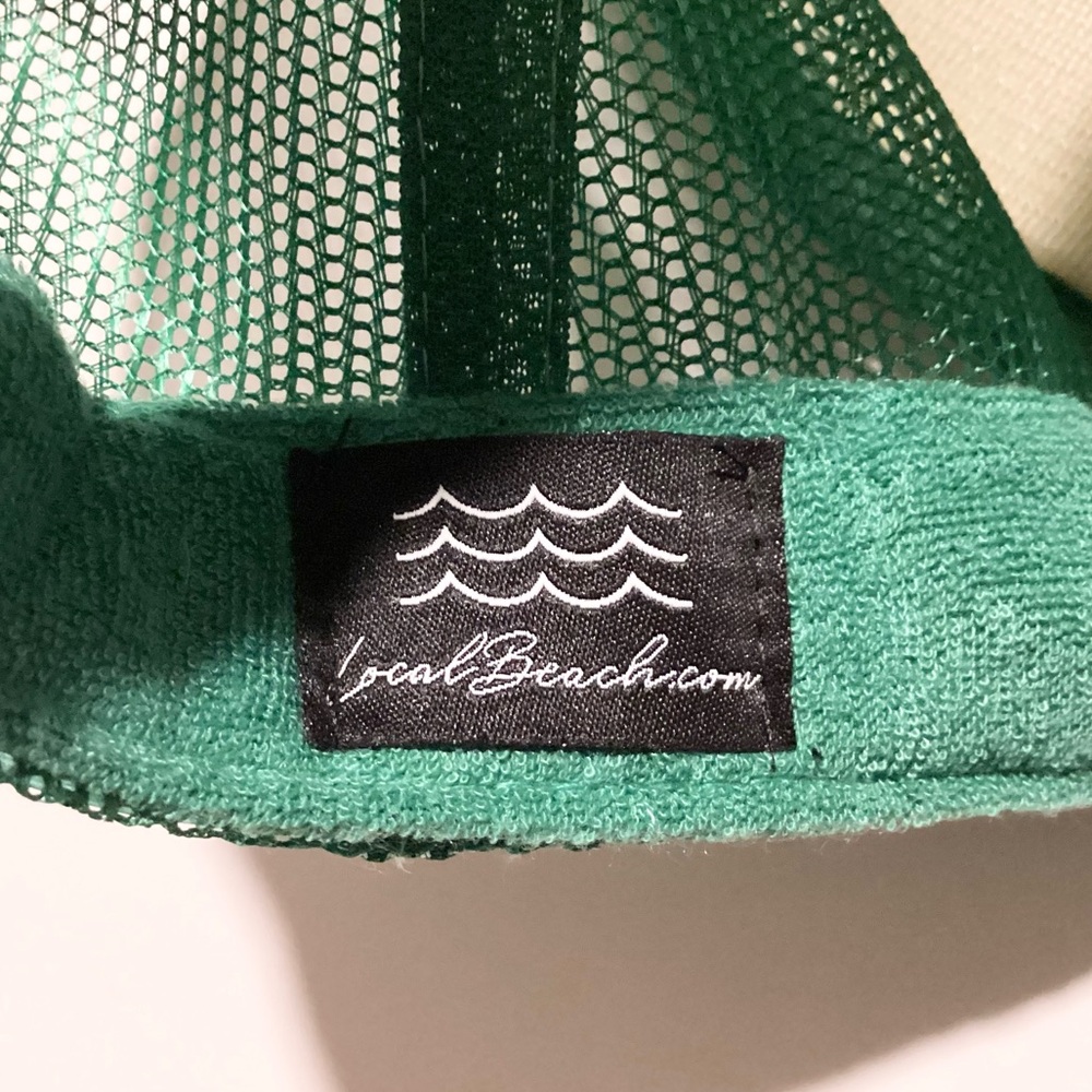 Nwot Local Beach Lightning Bolt Patch Trucker Hat… - image 7